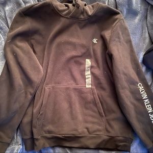 NWT Calvin Klein fleece hoodie